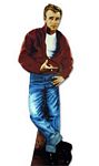 Trophy Star Key Chain James Dean Cutout